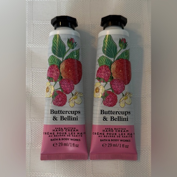 Bath & Body Works Other - Bath & Body Works Buttercups & Bellini Hand Cream - Lot Of 2